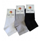 Шкарпетки жіночі ТМ Super socks  016 р 36-40 Однотон асорті