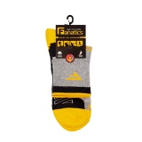Шкарпетки чоловічі ТМ Fanatics подвійний слід  0021 р 42-45 Сірий/жовтий