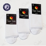 Шкарпетки чоловічі ТМ Super socks плюш стопа 005 р 39-42 Білий