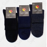 Шкарпетки чоловічі ТМ Super socks  034 р 39-42 Чорний
