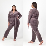 Комплект жіночий ТМ NEL арт.1597-53 р.56 (3XL) Мокко