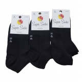 Шкарпетки жіночі ТМ Super socks  017 слід сітка р 36-40 Чорний
