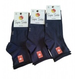 Шкарпетки жіночі ТМ Super socks без резинки 036 р 36-40 Т.сірий