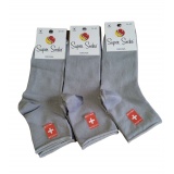 Шкарпетки жіночі ТМ Super socks без резинки 036 р 36-40 Світло-сірий