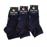 Шкарпетки чоловічі скорочені ТМ Super socks 002 р 42-44 Чорний
