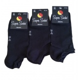 Шкарпетки чоловічі слід ТМ Super socks 027 р 39-42 Чорний