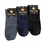 Шкарпетки чоловічі середні ТМ Super socks  008 р 45-47 Чорний