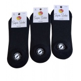 Шкарпетки жіночі ТМ Super socks  019 слід сітка р 36-40 Чорний