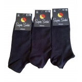 Шкарпетки чоловічі сітка слід ТМ Super socks  017 р 45-47 чорний