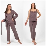 Комплект жіночий ТМ NEL арт.1571-53 р. 50-52 XL Мокко