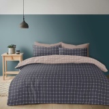 К-т 200*220 тмMTX Бязь голд (підк.200*220 прост.на рез.160*20*200,нав.50*70-2 шт) Кліт корич беж
