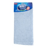 Серветка гладкофарбована 30*30  (80% ПЕ ,20% ПА) MINKY Блакитний