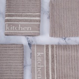 Рушник махровий 33*60 ЖАКАРД  (kitchen Мокко)