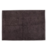 Рушник-ніжки махровий  50*70 ЖАККАРД (коричневий)