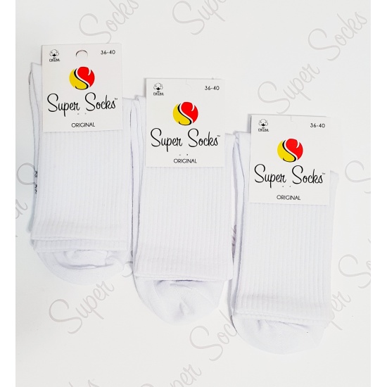 Шкарпетки жіночі ТМ Super socks  001 р 36-40 Білий - 1