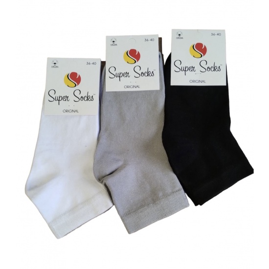 Шкарпетки жіночі ТМ Super socks  016 р 36-40 Однотон асорті - 1