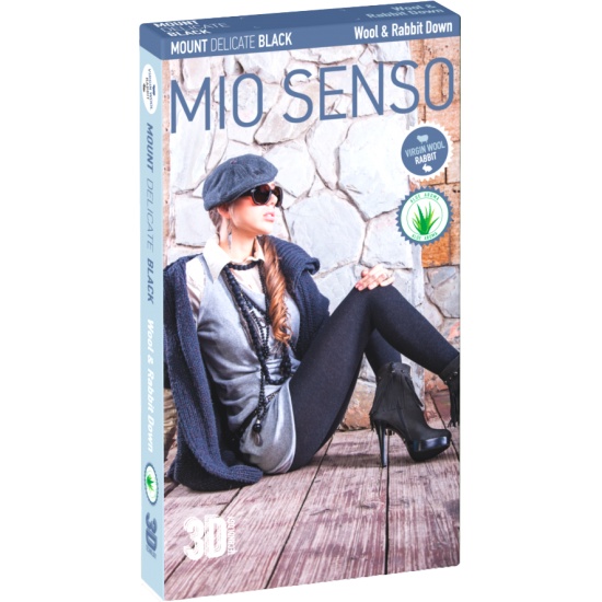 Колготки Mio Senso MOUNT DELICATE/Wool (Natural black,  4) - 1