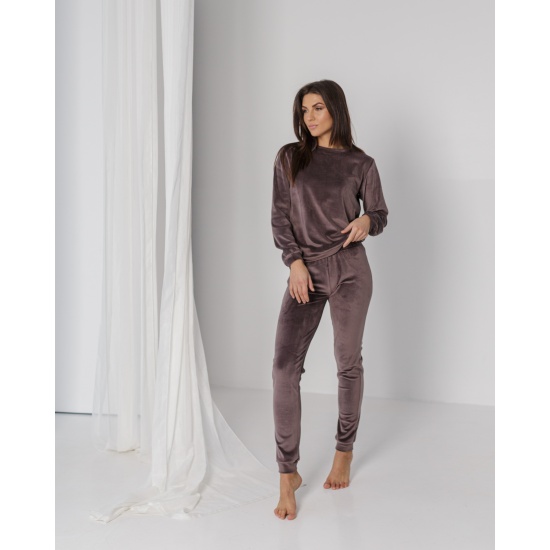 Комплект жіночий ТМ Barwa кофта+штани арт.0285/289 р.44-46 (M)  Баклажан - 1
