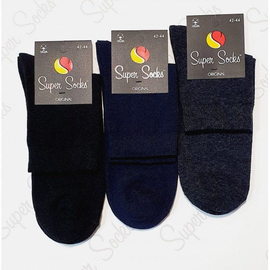 Шкарпетки чоловічі ТМ Super socks  034 р 42-44 Чорний - 1