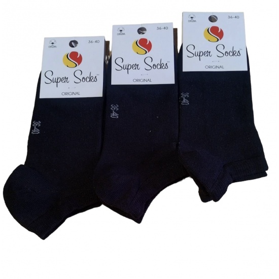 Шкарпетки жіночі ТМ Super socks  027 р 36-40 Чорний - 1