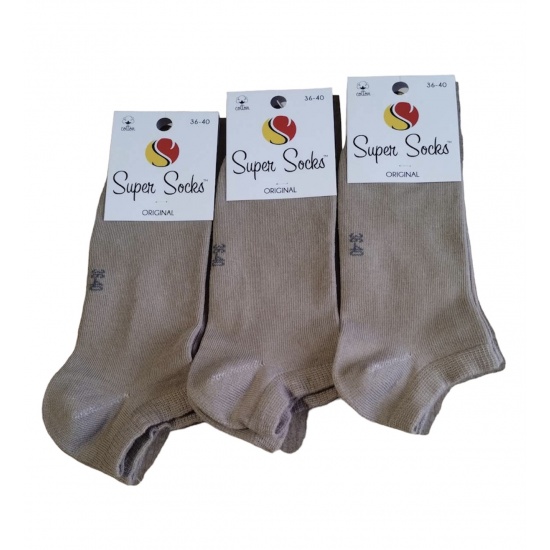 Шкарпетки жіночі ТМ Super socks  027 р 36-40 Бежевий асорті - 1