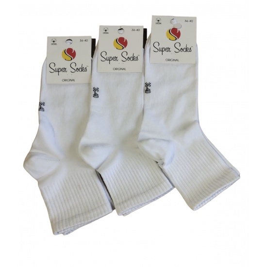 Шкарпетки жіночі ТМ Super socks  004 р 36-40 Білий - 1
