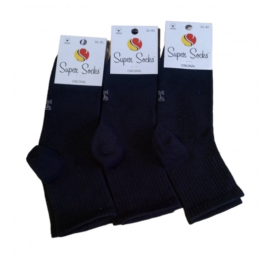 Шкарпетки жіночі ТМ Super socks  004 р 36-40 Чорний - 1