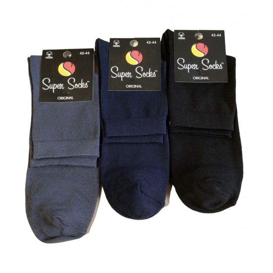 Шкарпетки чоловічі середні ТМ Super socks  008 р 42-44 Асорті - 1