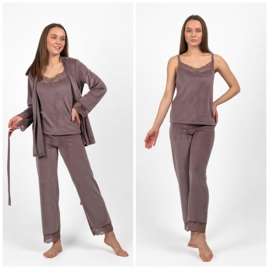 Комплект жіночий ТМ NEL арт.1571-53 р. 50-52 XL Мокко - 1
