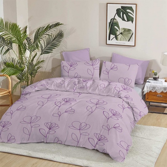 К-т 200*220 тмMTX Бязь голд (підк.200*220 прост.на рез.160*20*200,нав.50*70-2 шт) Квіти на буз. - 1