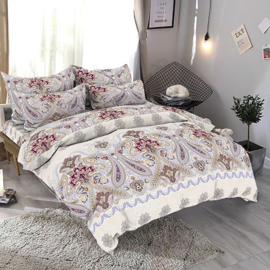 К-т 1,5 тмМТХ Бязь голд (підк,215*145,прост.220*145,нав.50*70-2шт) Абстракція турецький огірок - 1